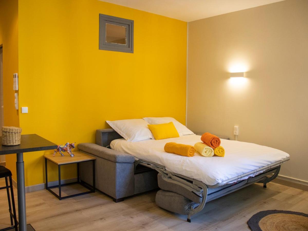 Chez Leon - Clim' & Patio - Appart Loupian Centre מראה חיצוני תמונה