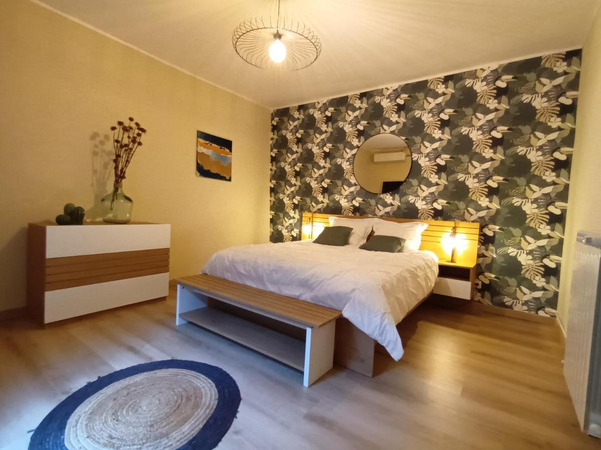 Chez Leon - Clim' & Patio - Appart Loupian Centre מראה חיצוני תמונה